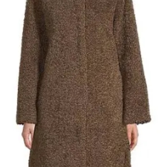 Apparis coat faux fur brown L - Picture 9 of 9